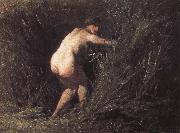 Jean Francois Millet Naked oil painting reproduction